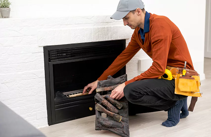 Wood Fireplace Repair in Rowlett, TX